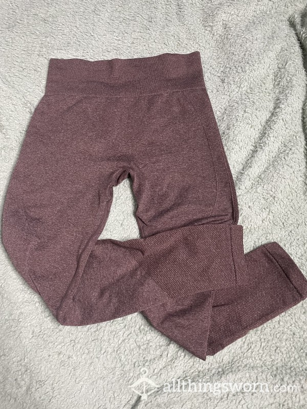 Brown Booty Gym Leggings - On Going Wear - Ready To Ship