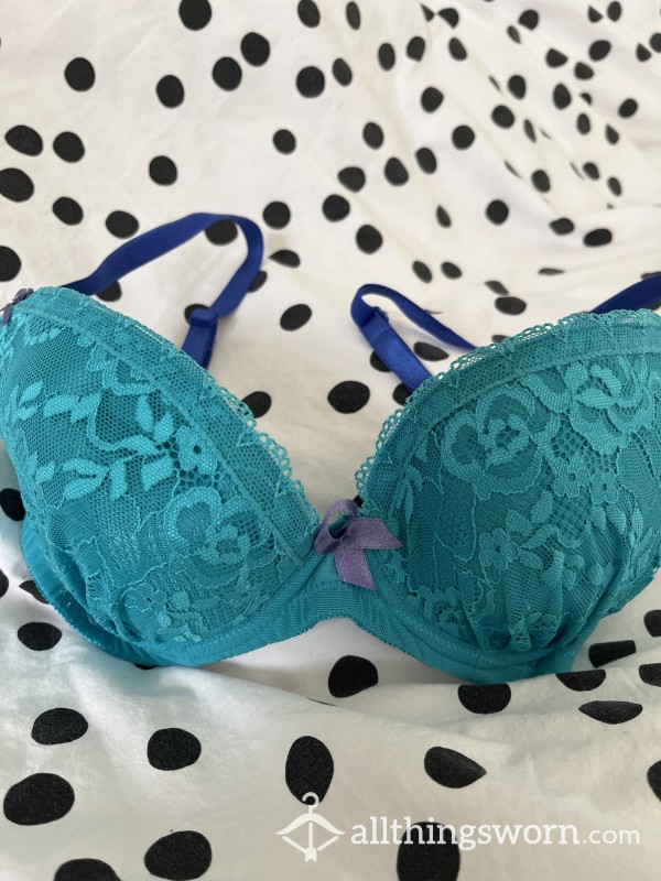 Turquoise Ann Summers Push Up Bra