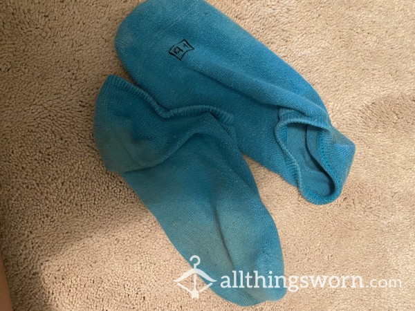 Turquoise Blue Smelly Socks