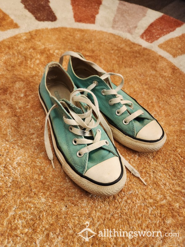 Turquoise Converse