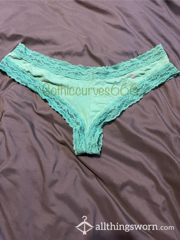 Turquoise Laced Panties