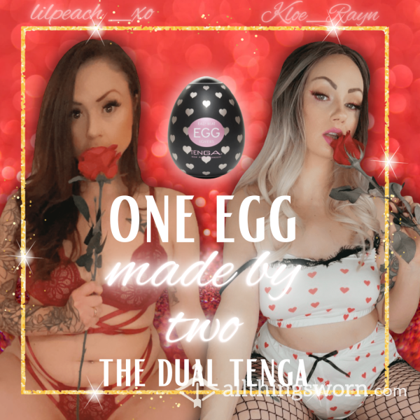 Two Girls… One Tenga Egg