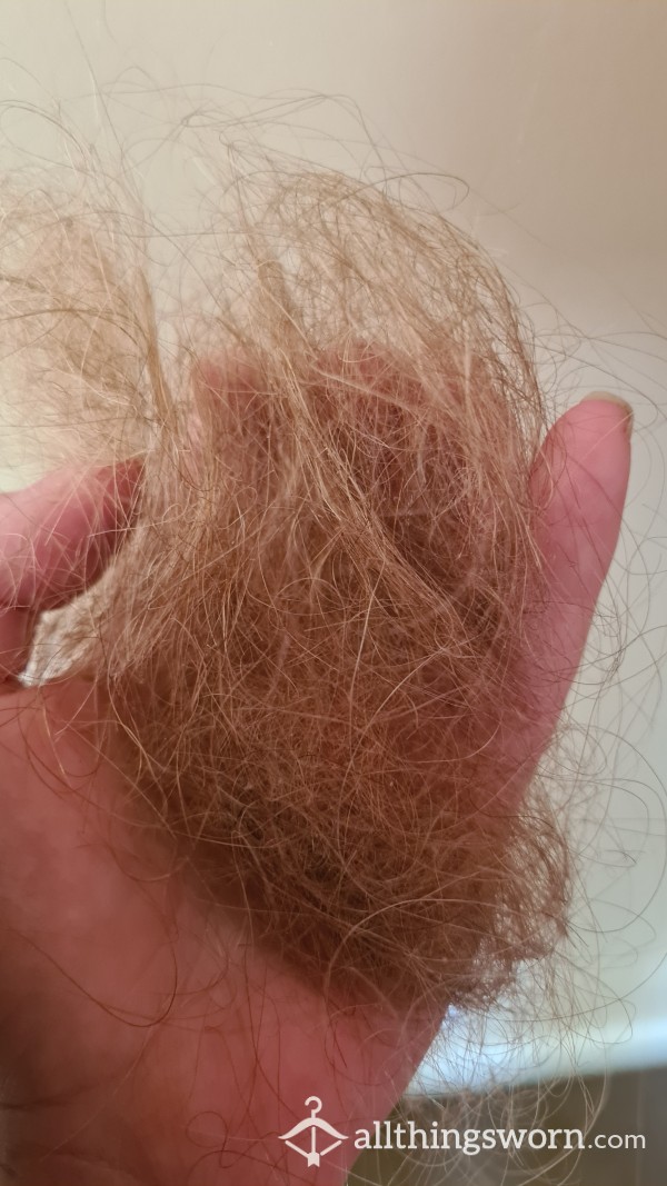 Two Handfuls Of My Long Blonde Hair From My Hairbrush.  Free Postage Uk