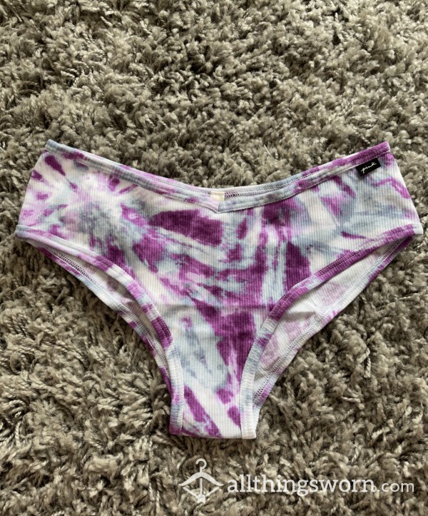 Tye Dye Creamy Gym Panties 💙💜