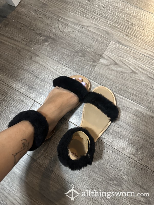 Ugg Fuzzy Sandals
