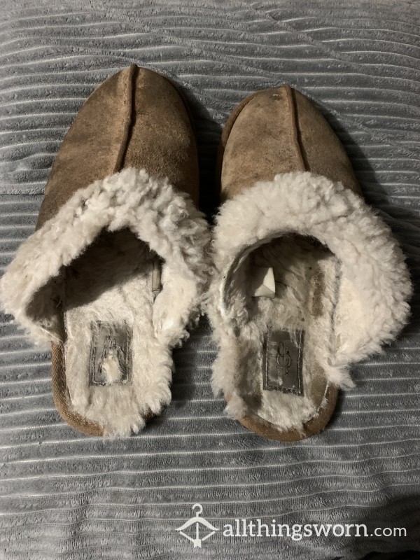 UGG Slippers Very Well Worn
