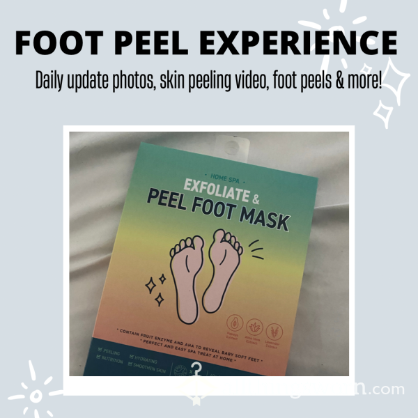 Ultimate Foot Peel Experience ✨🦶🏻