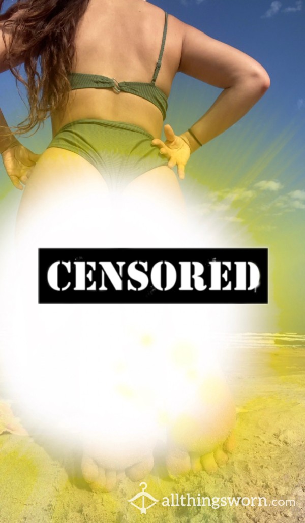 Uncensored Sandy Beach Bum & Soles