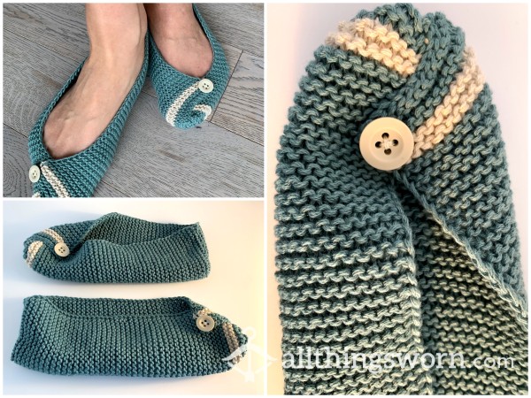 Unique Handmade Knit House Socks