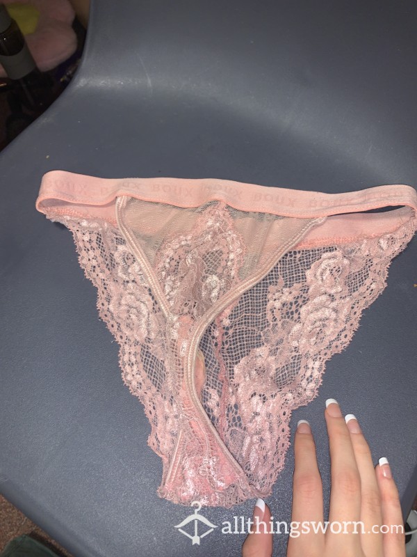 Unwashed Girls Thongs , Worn For 2 Days Straight ,smell