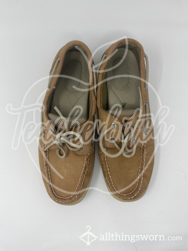 Tan Sperry’s Top-Siders | US Size 8