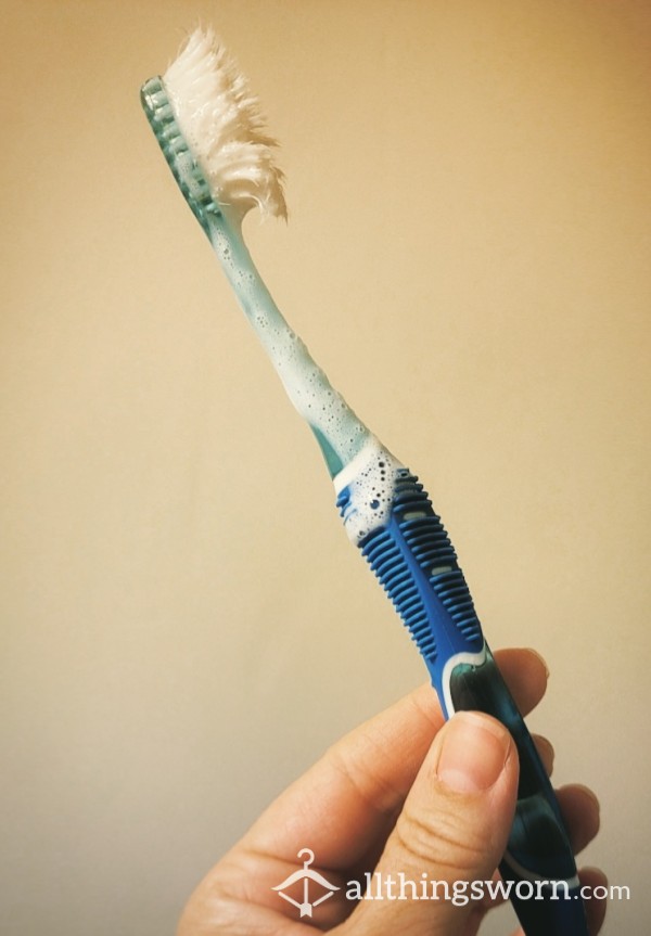 Used Abused Toothbrush