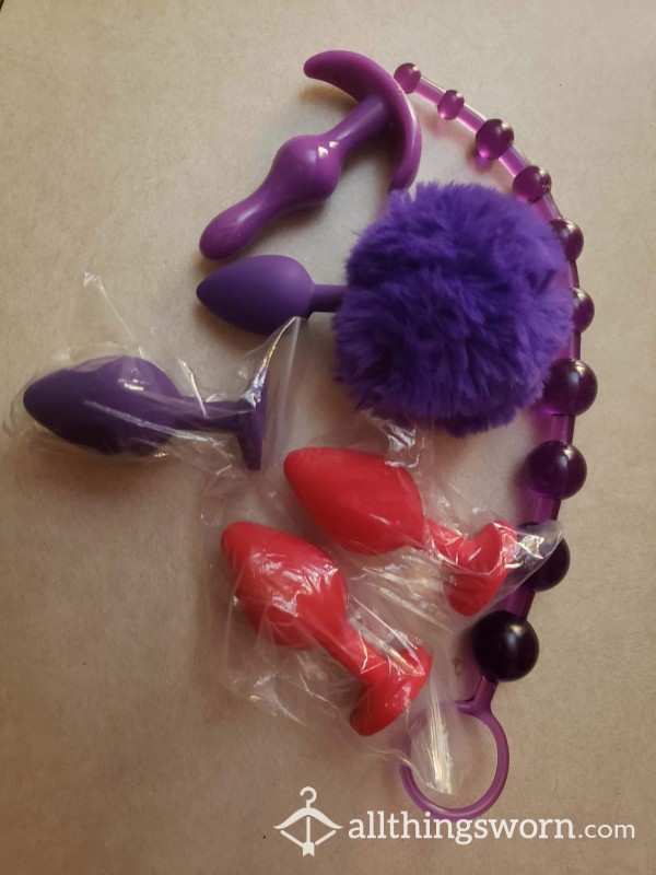 Used Anal Plugs And Beads Knew And Used Butt Plugs