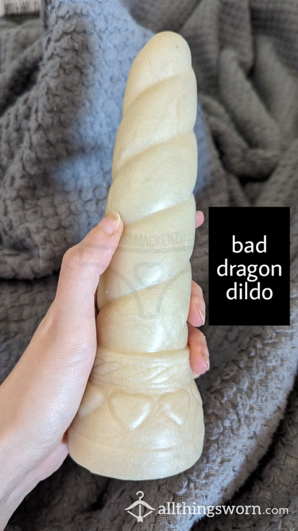 Used Bad Dragon Dildo , With Free Gdrive & Panties Included