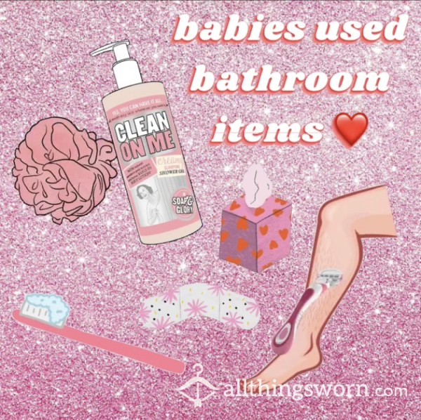 ❤️ Used Bathroom Products ❤️