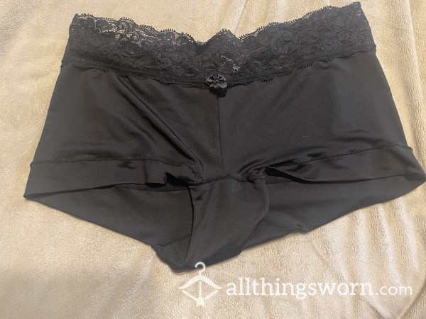 Used Black Panties