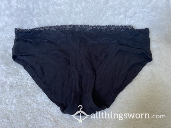 Used Black Victoria's Secret Panties