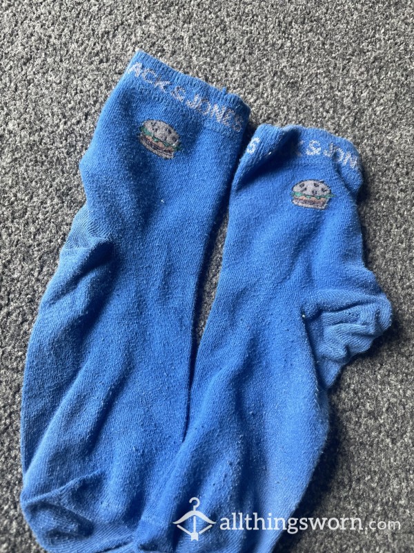 Used Blue Jack-jones Socks 🧦