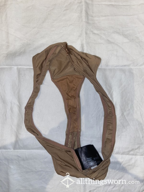 Used Brown H&M Thong Size XS