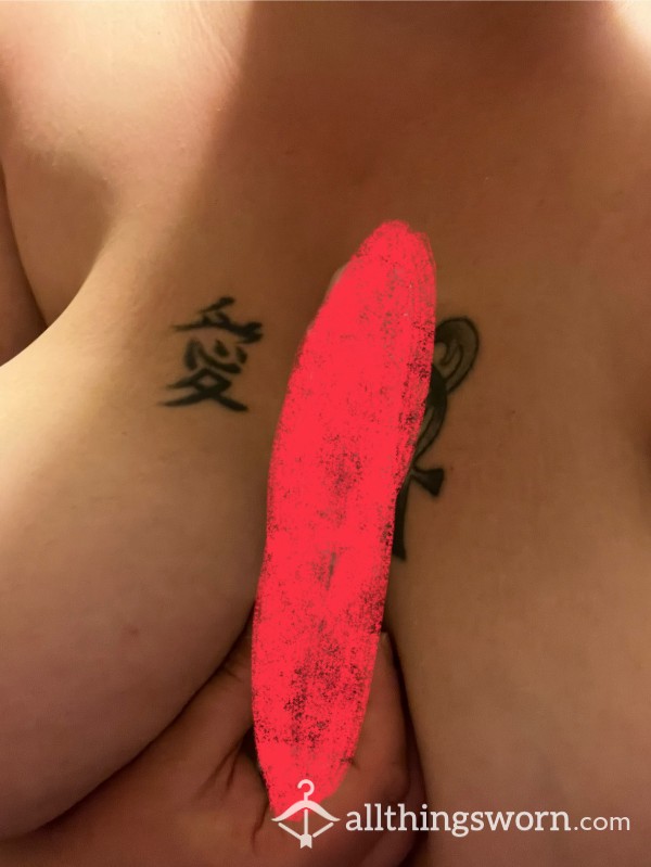 Used Clear 7” Dildo