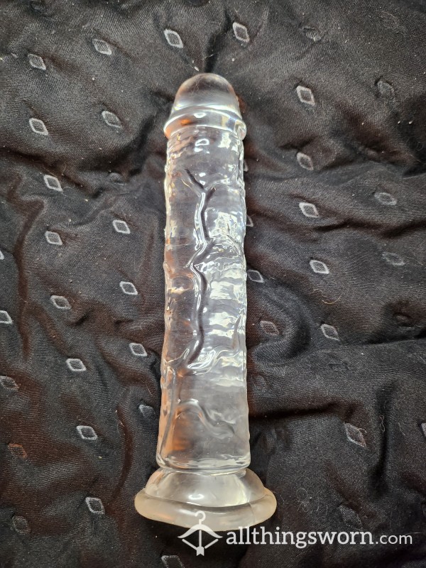 💋 Very Used Clear Dildo -- Video Available 💋