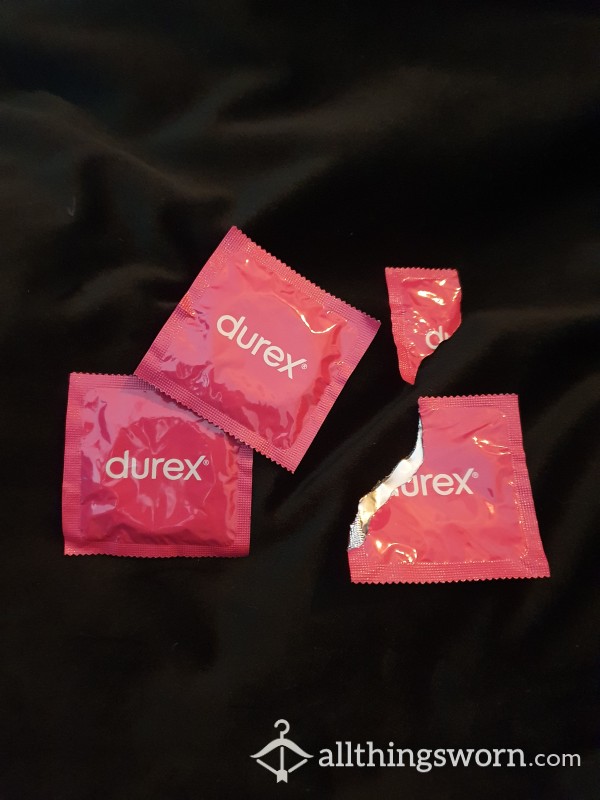 Used Condom + 3 Pics