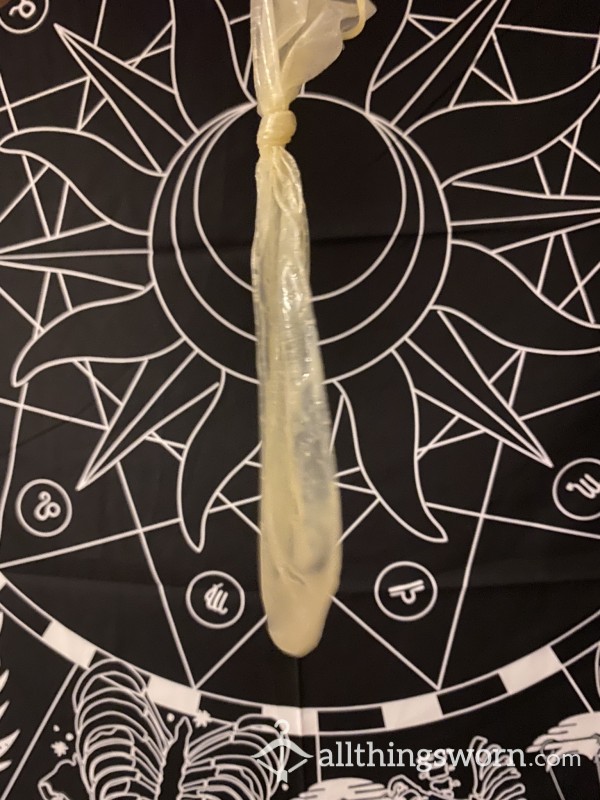 Used Condom From Asian Girl And White Alpha🖤