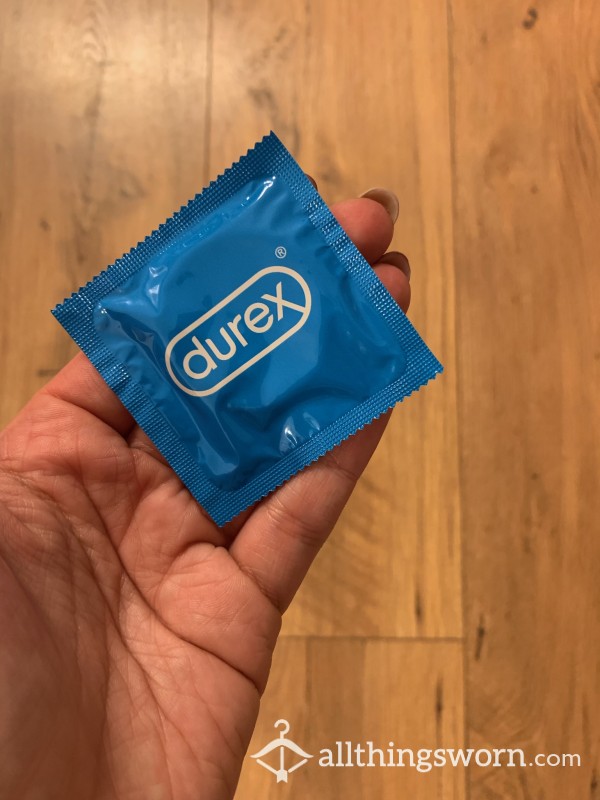 Used Condom Full Of My Stud's Cum