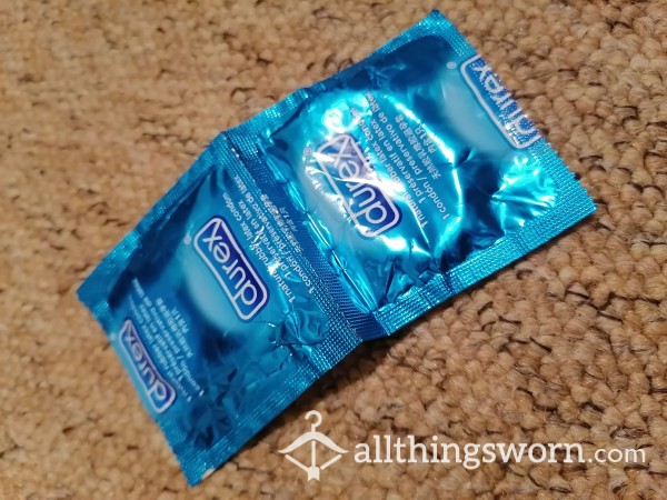 Used Condom Full Of ☔🍬