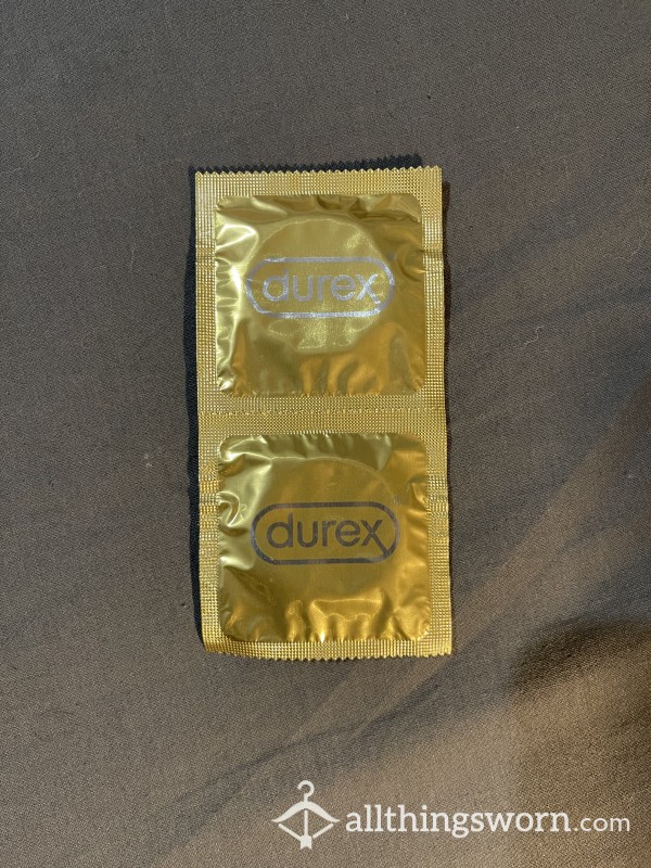 Full Of Cum Condoms For Cuckolds. Include Video And Free UK Postage