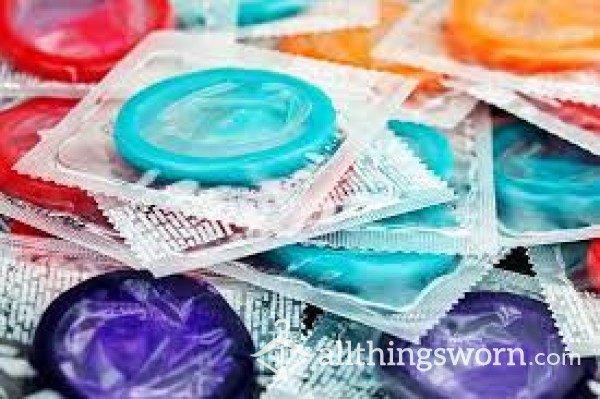 Used Condoms By Trans Beauty