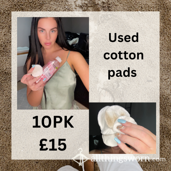 Used Cotton Pads