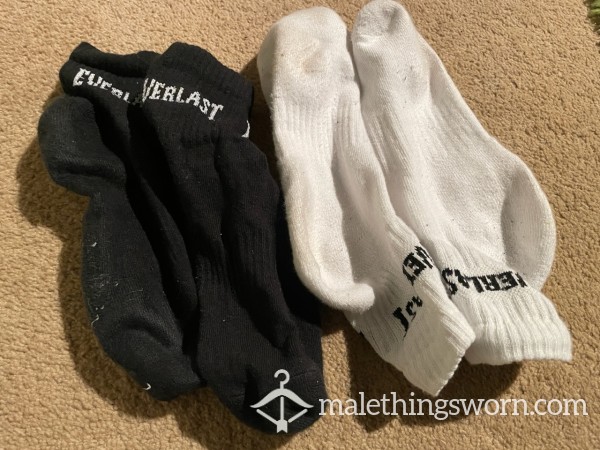 Used Everlast 3/4 Gym Socks