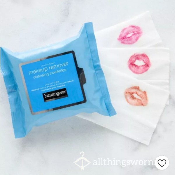 Used Face Wipes Or Kissed Face Wipes