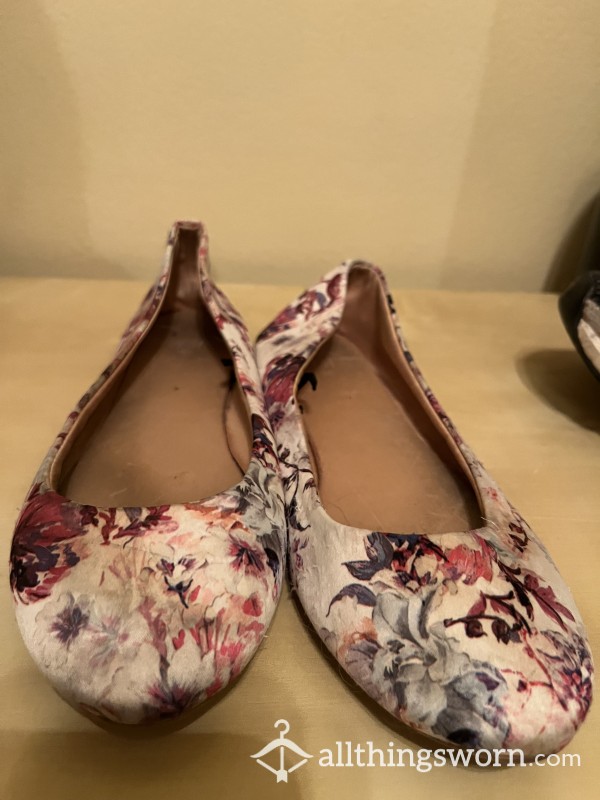 Used Floral Flats