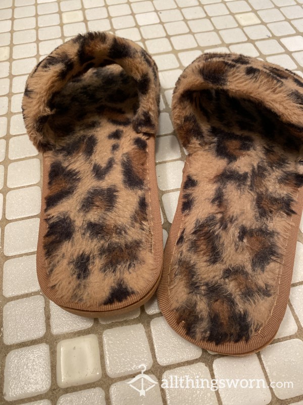 Used Furry Slippers