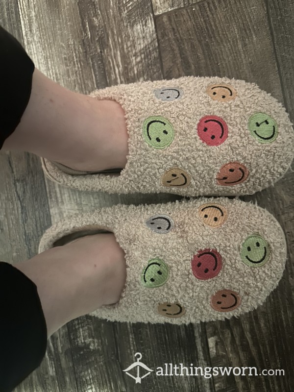 Used Fuzzy Slippers