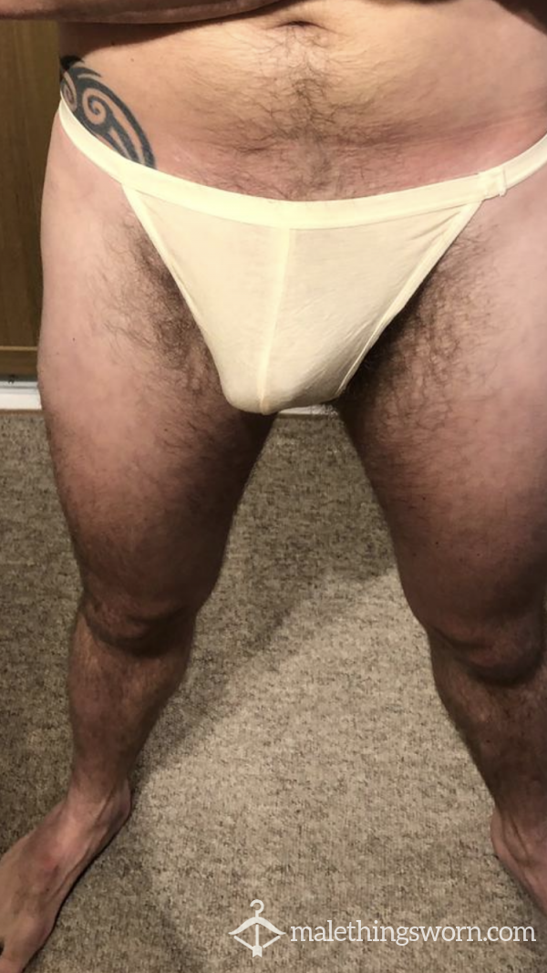Used G-string, Worn Playing Football, Hot Musky Smell And Can Be Customised As Requested.