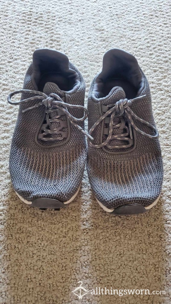 Used Gray Sneakers