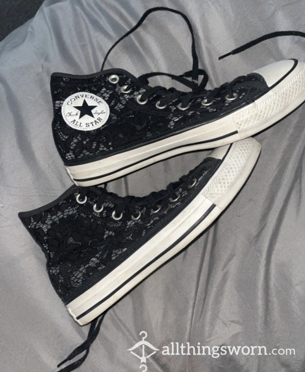 Used Lace Converse