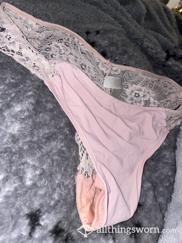 Used Light Pink Panties