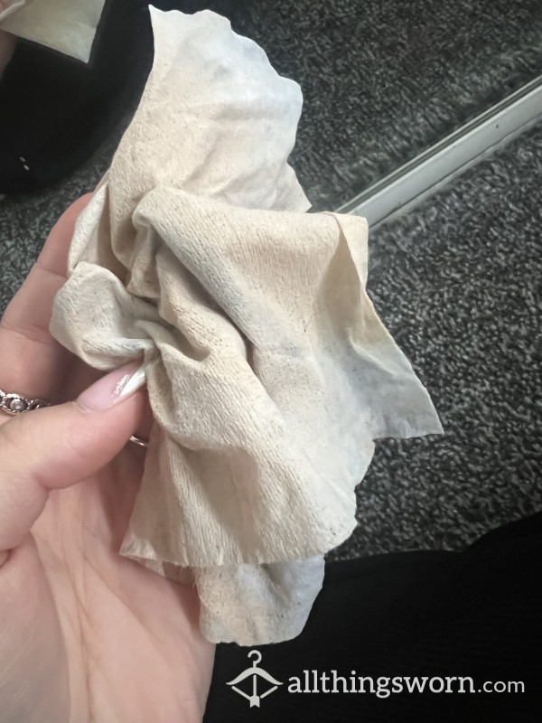 Used Make Up Wipes