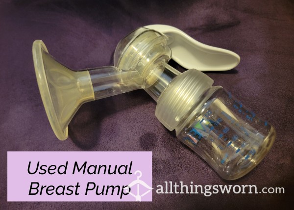 Used Manual Breast Pump