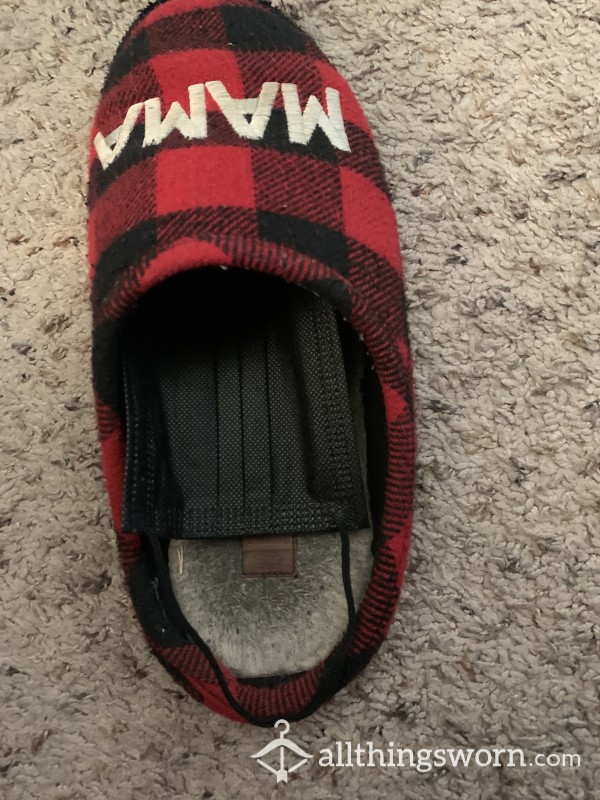 Used Mask In Slippers On Feet 2for$8