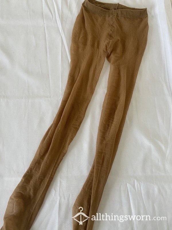 Used Nude Tights/panty Hose