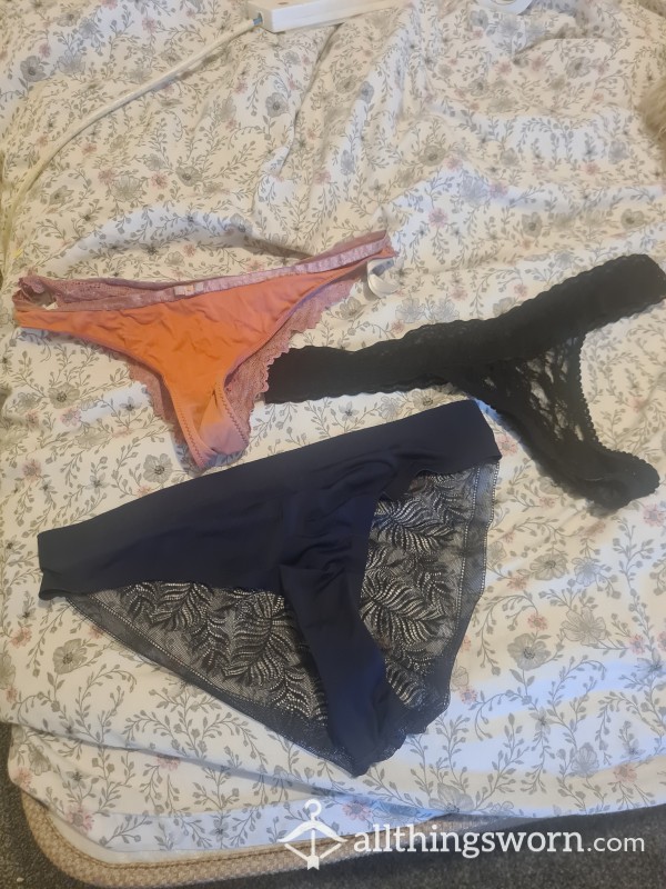 Used Panties With 24hr Wear