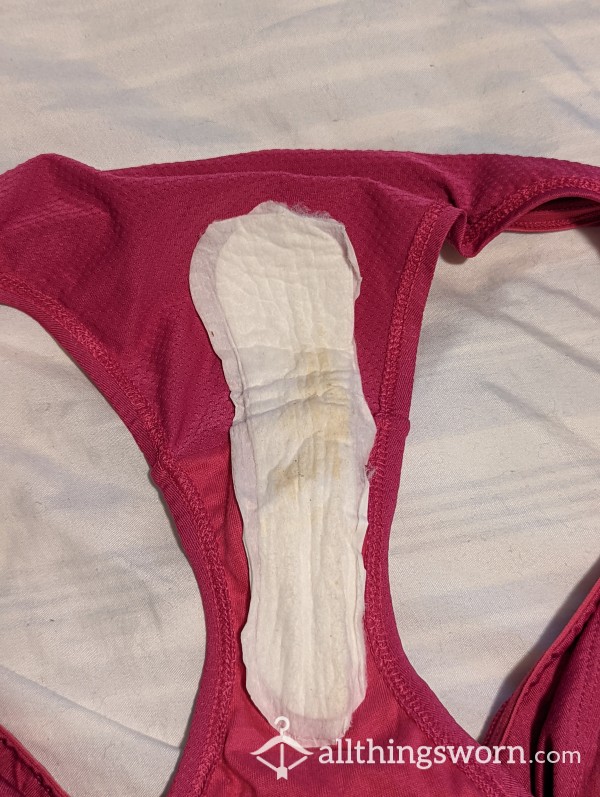 Used Panty Liner 24 Hour Wear