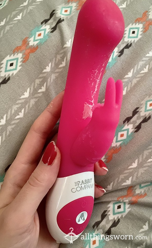USED Pink Favorite Rabbit G-Spot Vibrator