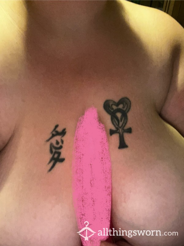 Used Pink Silicone Toy
