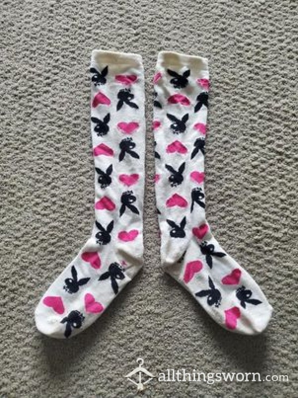Used Playboy Bunny Socks 🐰💖